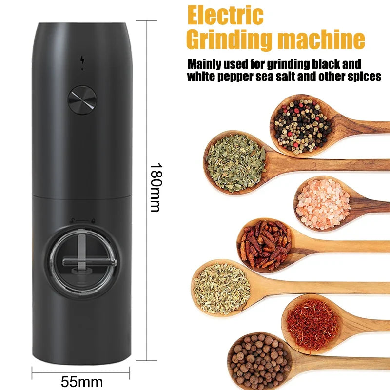 Automatic Pepper Grinder Salt And Pepper - SAVE 30%