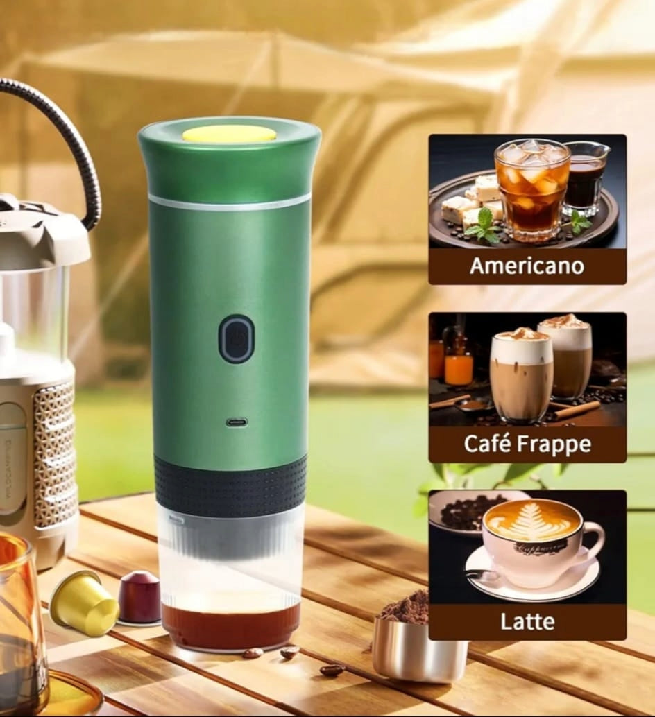 Portable Capsule Coffee Machine - SAVE 30%