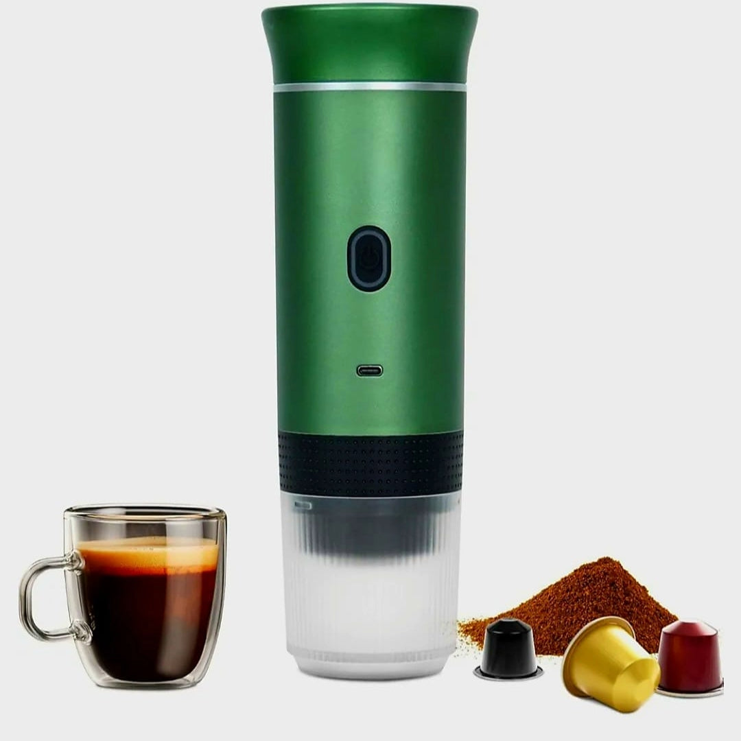 Portable Capsule Coffee Machine - SAVE 30%